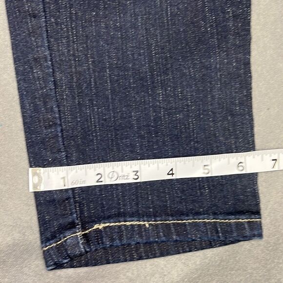 Levi Strauss Women’s Blue Perfectly Slimming 512 Ankle Pencil Size 6 Medium - Picture 8 of 11